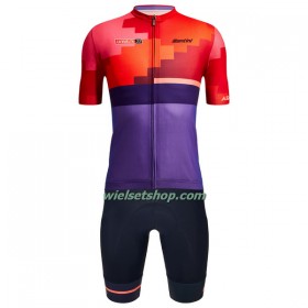 Fietskleding (Fietsshirt + Korte Koersbroek) 2022 LA Vuelta Alicante - Veelkleurig